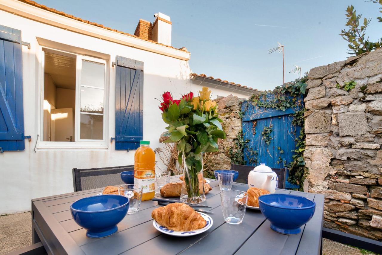 Jolie Maison Avec Cour Pour 5 Personnes Noirmoutier-en-l'Ile Exteriör bild